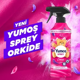 Yumoş Sprey Yıkaması Zor Eşyalar İçin Orkide 450 ml 5