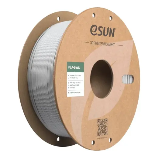 Esun Beton Gri Pla Basic Filament 1.75MM 1kg