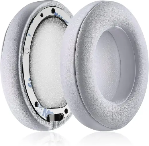 beats studio 2 studio 3 ile uyumlu kulaklık pedi studio 2 studio 3 studio apl uyumlu kulaklık süngeri yastığı studio 2 kulaklık süngeri studio 3 uyumlu yastık (Beyaz)