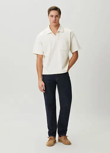Koyu Lacivert Jean Pantolon