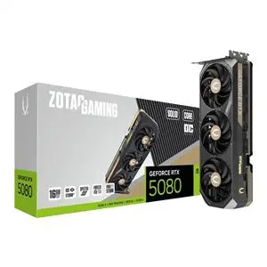 ZOTAC GeForce RTX 5080 GAMING SOLID CORE OC 16 GB GDDR7 256Bit DLSS 4 Ekran Kartı