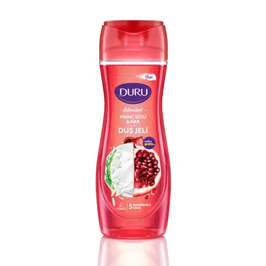 Duru Duş Jeli Pirinç Sütü & Nar 450 ml