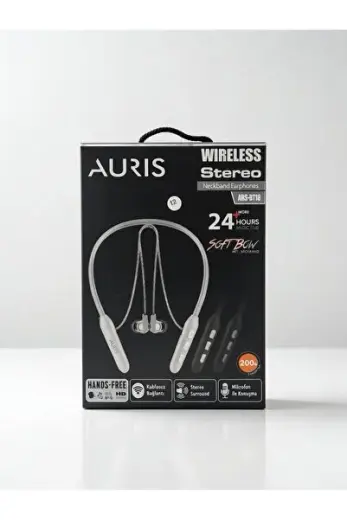 ARS-BT18 Boyun Askılı Bluetooth Kulaklık 24+ Saat Kullanım