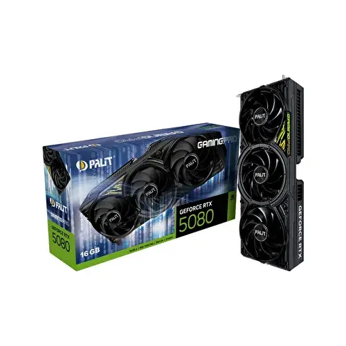 Palit RTX5080 GAMINGPRO 16 GB 256Bit GDDR7 Ekran Kartı