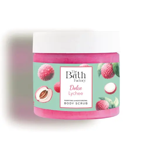 The Bath Factory Nemlendirici ve Arındırıcı Dolche Lychee Vücut Peelingi 300 gr