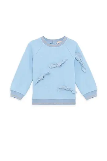 GB Baby Kız Bebek Mavi Sweatshirt