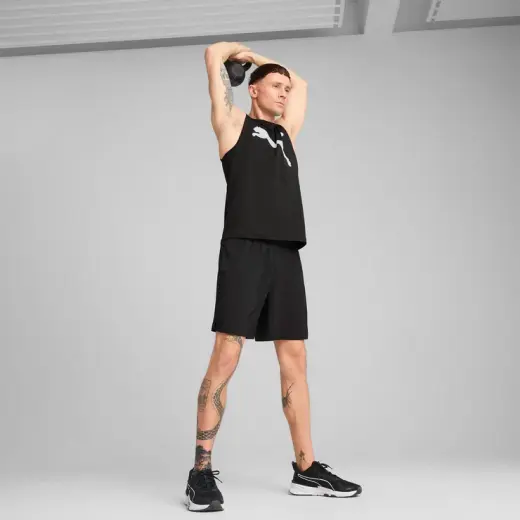 Puma Tad Essentials 7 Wven Erkek Siyah Antrenman Şortu