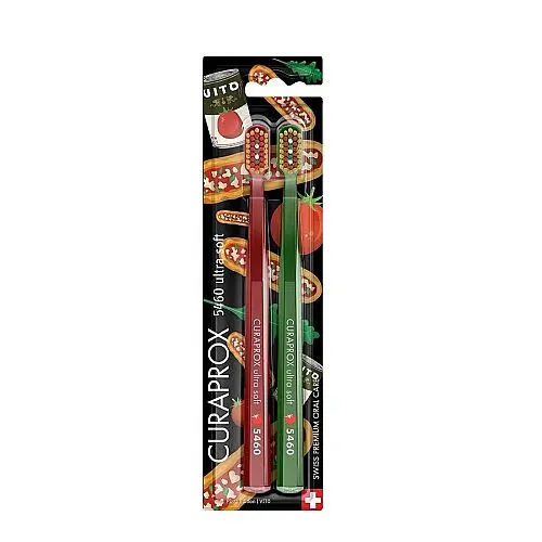 Curaprox 5460 Ultra Sof Diş Fırçası - Pizza Edition