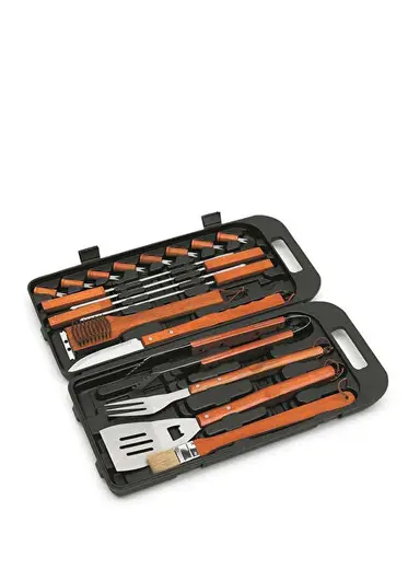 BBQ 18 Parça Çelik Aksesuar Seti