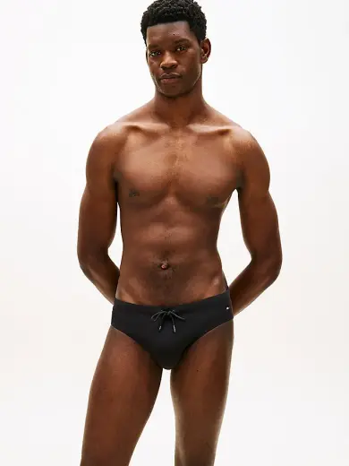 Erkek Knitted Brief Swim Slip Mayo