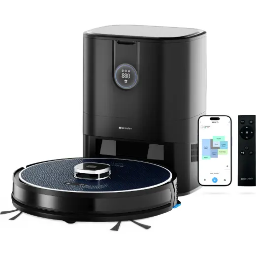 Şımart katya V+ Akıllı Robot Süpürge 15000Pa Premium Otomatik Toz Toplama