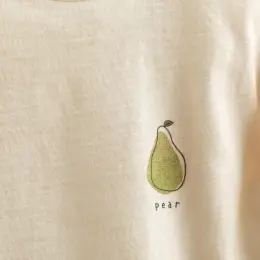 Pear Uzun Kollu Tshirt Ekru 2