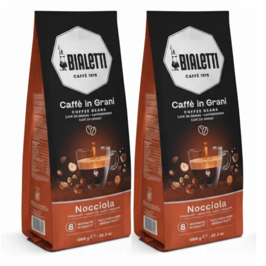 Bialetti Fındıklı 2'Li Çekirdek Kahve 1 Kg