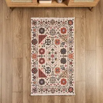 Evidea Soft Etnik Kilim - Renkli - 80x150 cm