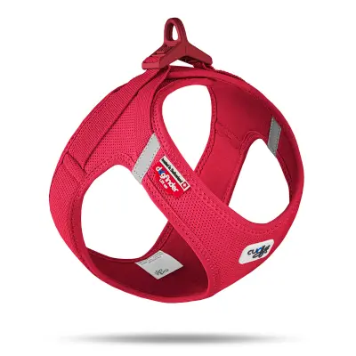 Curli Vest Harness Köpek Göğüs Tasması 30,2x33,8cm (Kırmızı) [XXS]