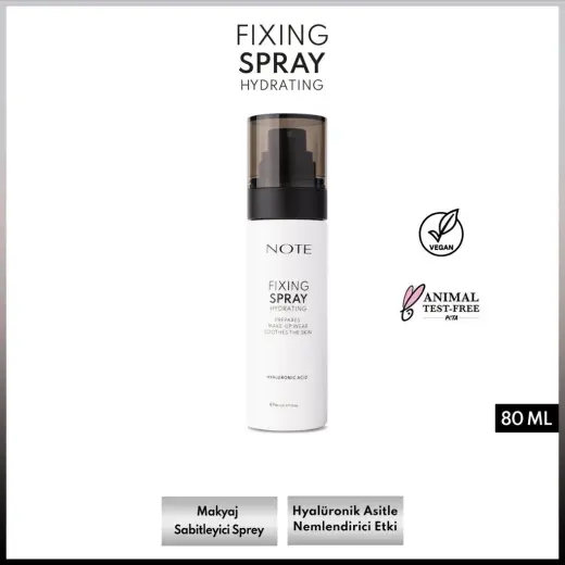 Note Hydrating Fixing Makyaj Sabitleyici Sprey