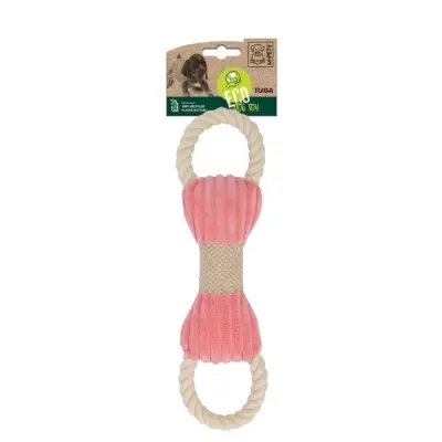 M-Pets Peluş Kemik Köpek Oyuncağı 33x9,5x3cm (Pembe)