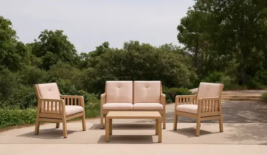 Belen Bahçe Balkon Oturma Grubu