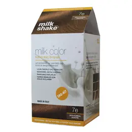 milk_shake Milk Color Eko Kalıcı Saç Boyası Seti 7E Orta Kumral Egzotik 2