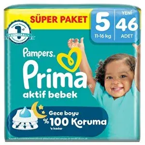 Aktif Bebek 5 Beden, 46 Adet