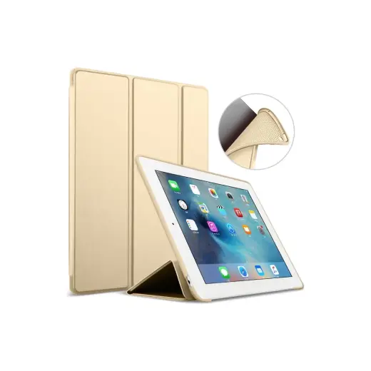 MobaxAksesuar Apple iPad 9. Nesil 10.2" 2021 Kılıf Arkası Silikon Smart Case A2602 A2603 A2604 A2605