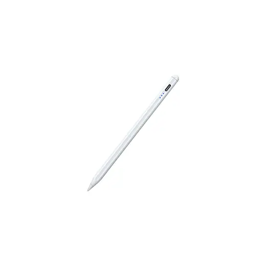 Fuchsia Apple iPad ve iPad Pro Uyumlu Avuç Içi Reddetmeli Yükseltilmiş Eğim Hassasiyetli Dokunmatik Yazı Kalemi