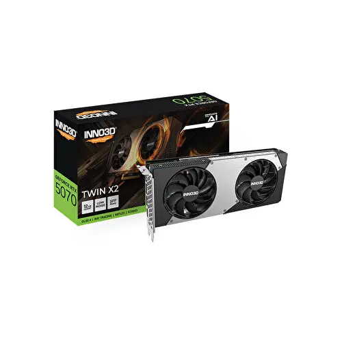 Inno3D RTX5070 Twin x2 12 GB GDDR7 192bit Ekran Kartı