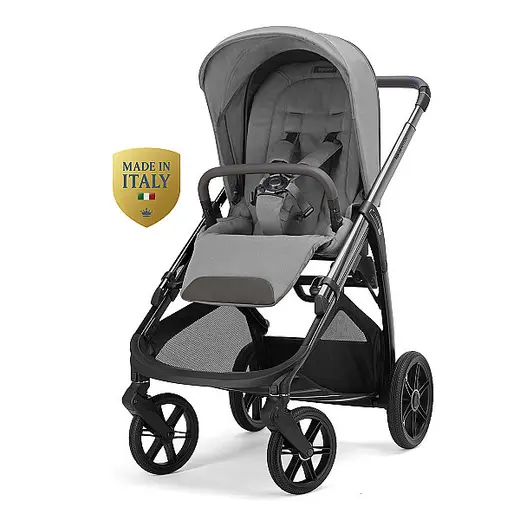 Inglesina Aptica Glam Tek El Tek Hamle ile Katlanıp Açılan Çift Yön Bebek Arabası - Crystal Grey