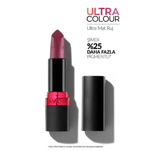 Avon Ultra Mat Ruj 36 Berry Blast