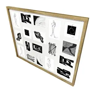 Good Home Fotoğraf Çerçevesı Ahşap 63X83 cm