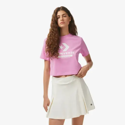 Converse Kadın Pembe T-Shirt