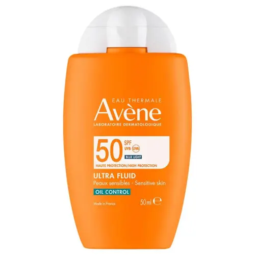 Avene Ultra Fluid Oil Control SPF 50+ Yağlı Ciltler için Güneş Kremi 50 ml
