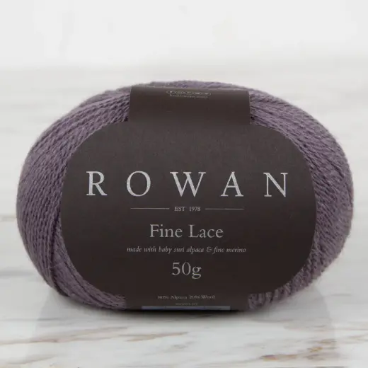 Rowan Fine Lace 50gr Mürdüm El Örgü İpi - 00926