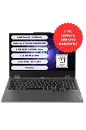 LENOVO Loq 15IAX9 Intel Core i5 12450HX 8 GB 512 GB SSD RTX4060 Freedos 15.6'' FHD 83GS00PGTR 1