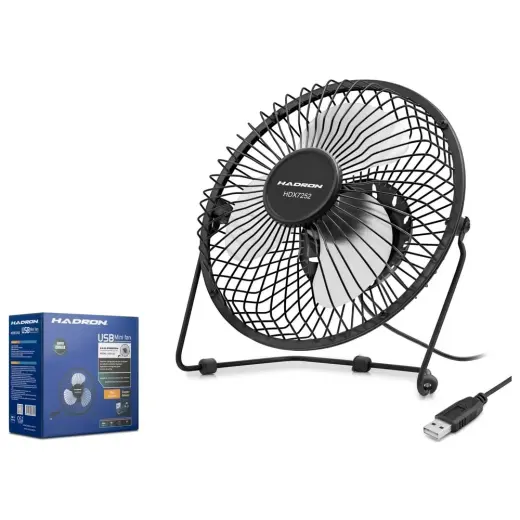 Hadron HDX7252 18 CM Metal Masaüstü USB Vantilatör