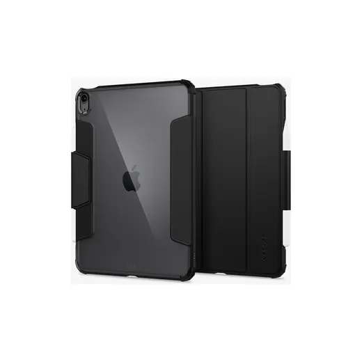 Spigen iPad Air 11" (M4 2026 / M3 2025 / M2 2024) ile Uyumlu Kılıf Ultra Hybrid Pro Manyetik Stand özellikli Sararmaya Dayanıklı Siyah Şeffaf Kapak - ACS02697 (Spigen TR Garantili)