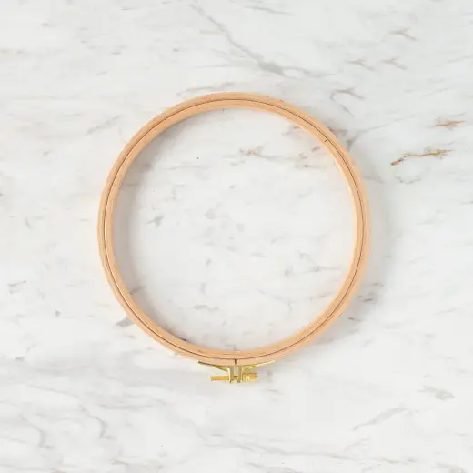 Nurge 16 mm Vidalı Ağaç Nakış Kasnak - No.4