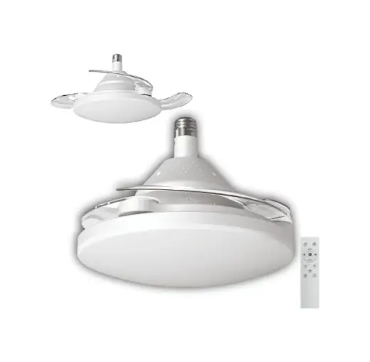 Cata CT-1156 Dolunay Fan Led Ampul Hayalet Pervaneli Beyaz