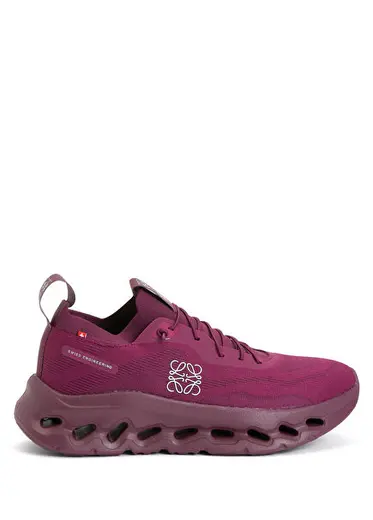 Bordo Taban Detaylı Kadın Sneaker