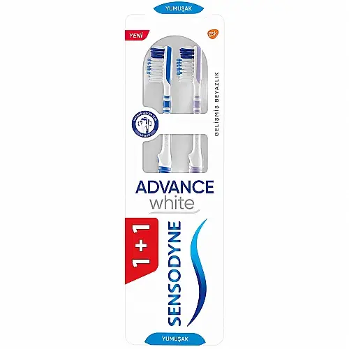Sensodyne Advance White Diş Fırçası Yumuşak 2li