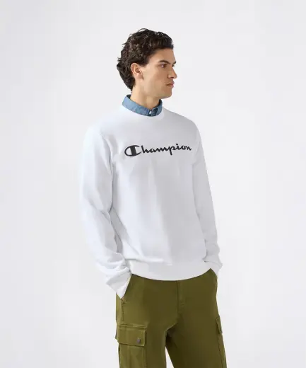 Champion Script Shop Crewneck Sweatshirt