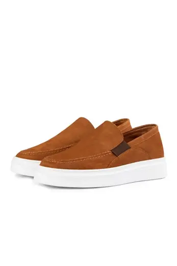 Menta Erkek Hakiki Deri Nubuk Sneaker, Loafer Sneaker, Hakiki Deri Sneaker, Erkek Snaker