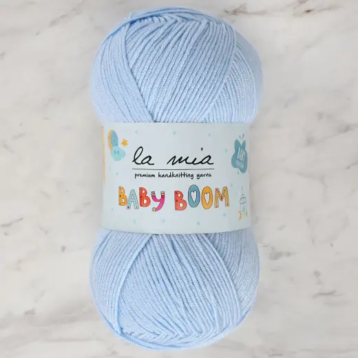 La Mia Baby Boom Bebe Mavi El Örgü İpi - 544