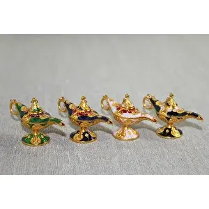 evimdeyokyok Evimdeyokyok Mineli Metal Alaatin Lambası Alk3839 T20