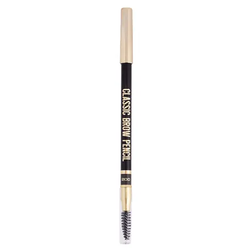 Stellary Classic Brow Pencil Kaş Kalemi 200 Ash Brown - Natural Definition & Built-In Brush