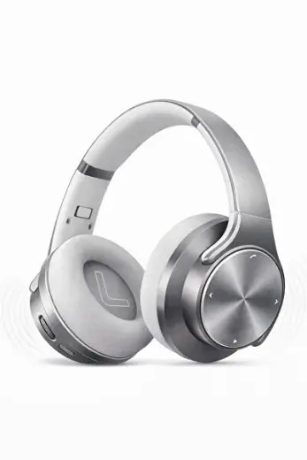 Kablosuz Bluetooth 5.3 Kulaklık Hoparlör Modlu Katlanabilir Güçlü Bass 2in1 Kulak Üstü