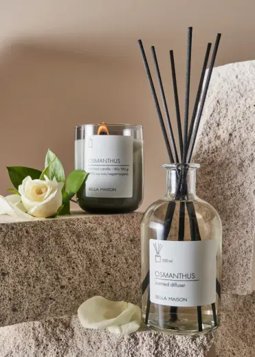 Osmanthus Çubuklu Oda Kokusu Seti Beyaz