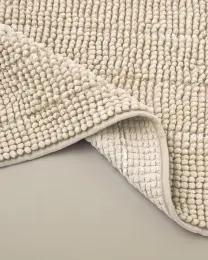 Trendy Kaydırmaz Taban Banyo Paspası 50x80 cm Bej 7