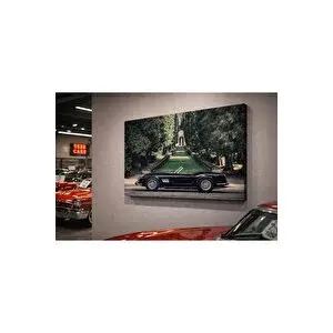 Mgi Design Klasik Cabrio Araba Kanvas Tablo – Lüks Vintage Otomobil Duvar Dekoru (ofis & Galeri İçin) | Modern Duvar Dekoru | Salon, Yatak Odası Ve Ofis İçin | Sanatsal Ev Dekorasyonu 20x30 cm