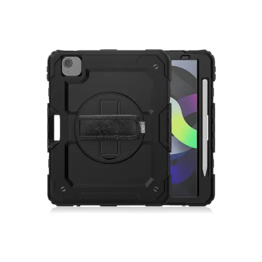 MobaxAksesuar Apple iPad Air 11inç M2/M3 2025-2024 Kılıf Defender Askılı Pars Case